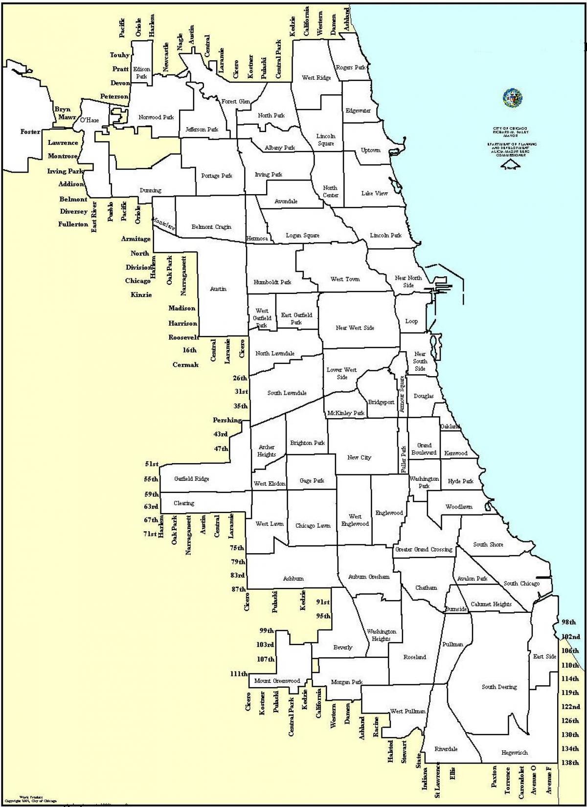 zoning mapa Chicago