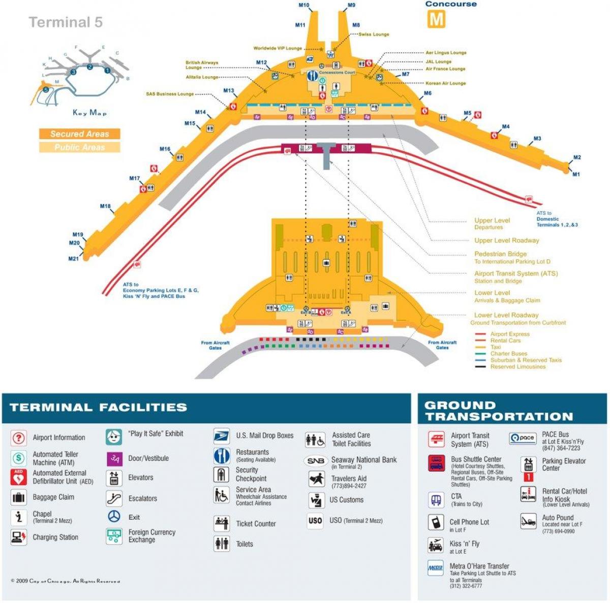 mapa ng O Liyebre terminal 5