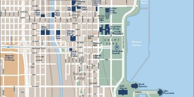Trapiko mapa Chicago