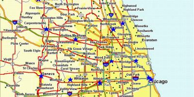 Mapa ng lungsod ng Chicago